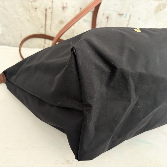 Longchamp Large Le Pliage Tote, Black - Picture 5 of 9
